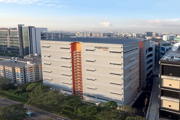 Photo of the Tadano Singapore Parts Center (exterior)