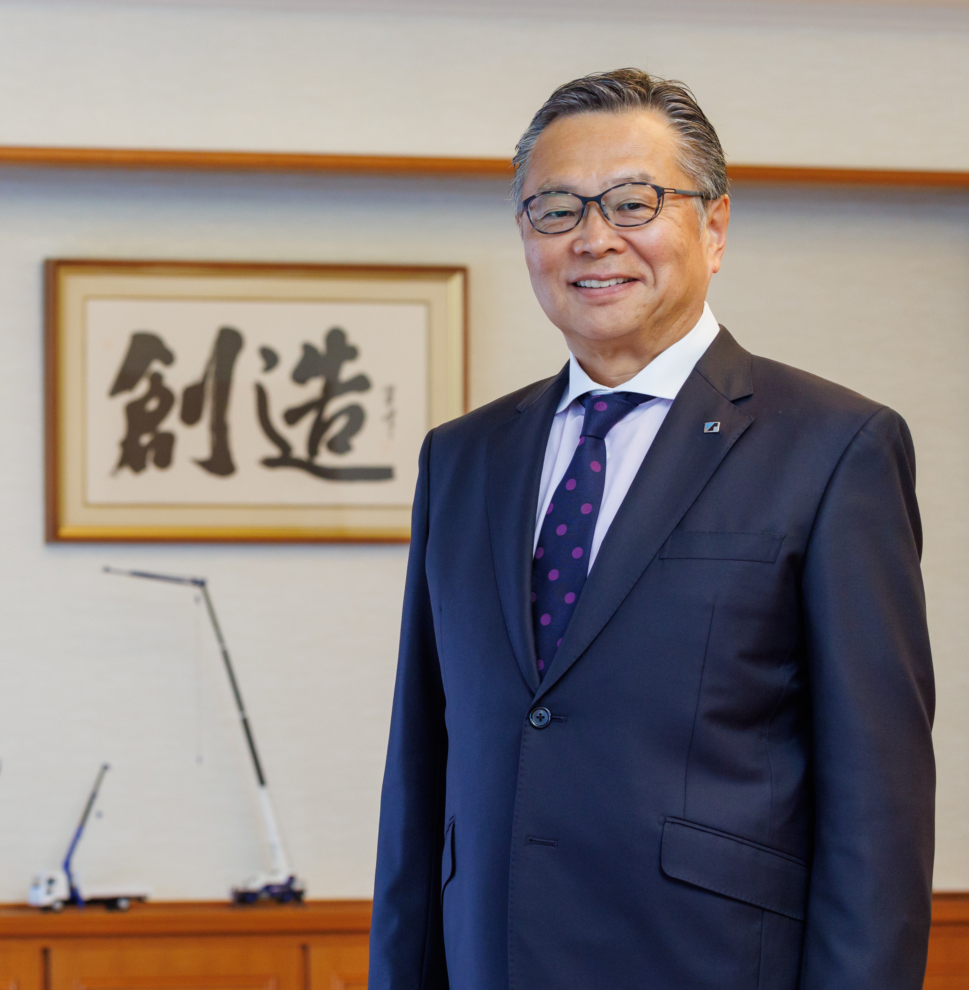 Toshiaki Ujiie President and CEO Tadano Ltd.202403.jpg