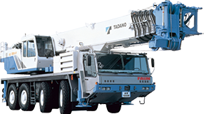 1992: Introduces the AR all terrain crane series.