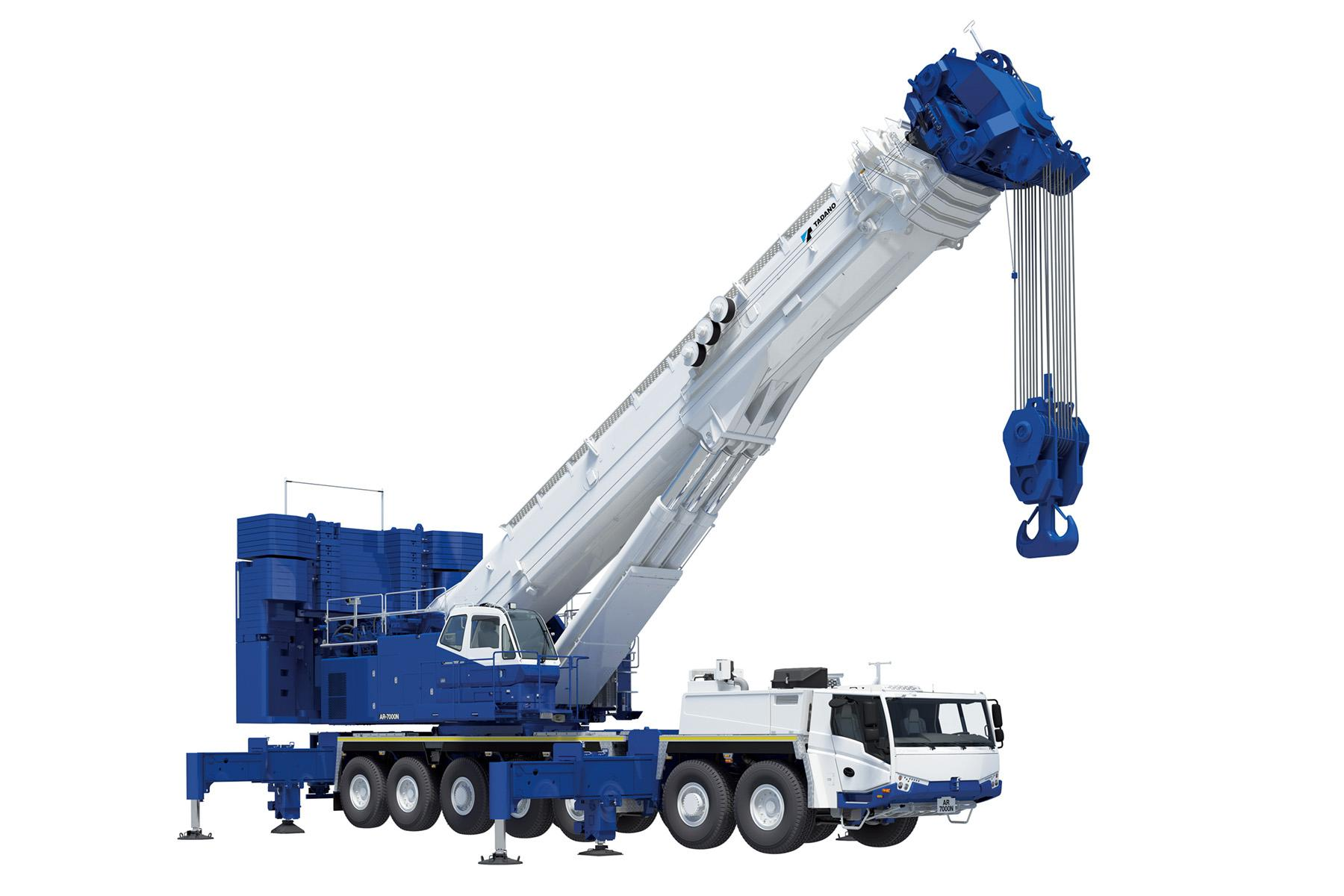 Tadano Launches the AR-7000N, the Highest Lifting Capacity All