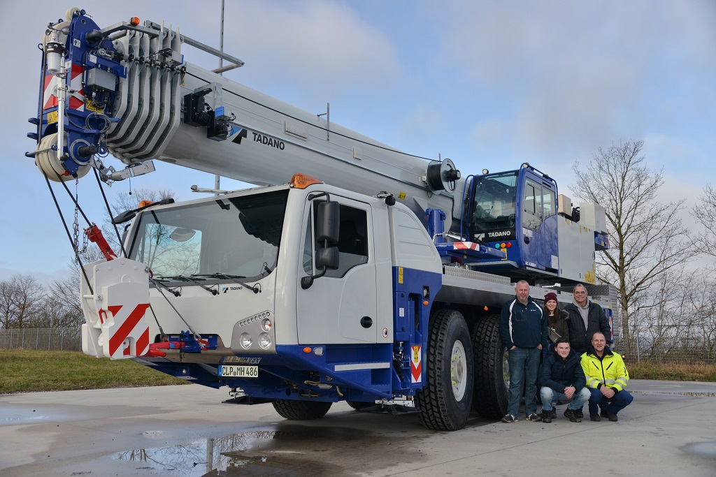 Härzschel takes delivery of first Tadano AC 4.080-1 crane - Benelux