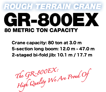 GR-800EX capacity