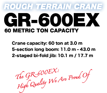 GR-600EX capacity