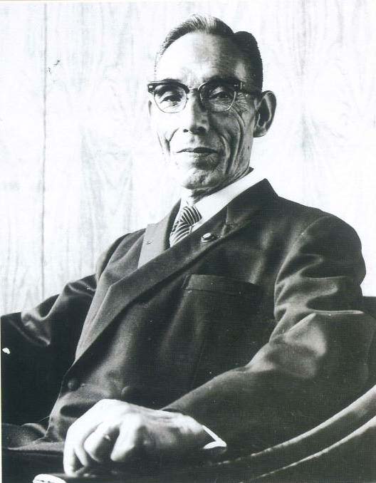 Masuo Tadano, the founder of Tadano