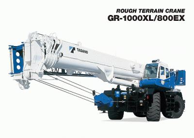 Rough terrain crane GR-1000XL/800EX