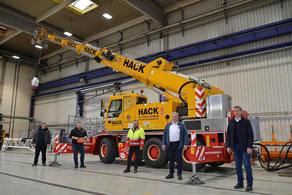 From left to right: Jonas Danner - Stefan Zahn - Eugen Michel - Udo Hack - Frank Brachtendorf