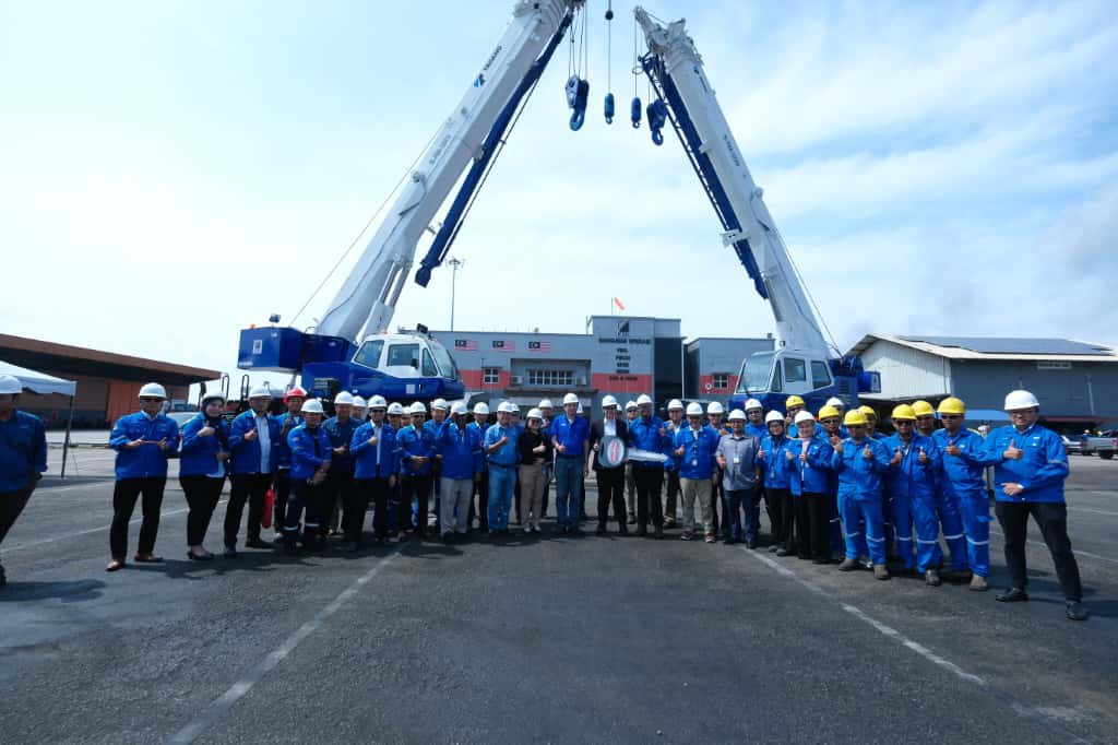 Kemaman Supply Base Expands Port Fleet with new GR-300EX and GR-500EXL Cranes