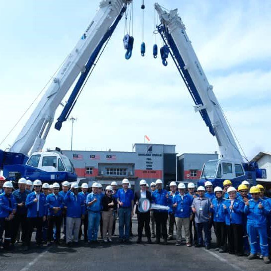 Kemaman Supply Base Expands Port Fleet with new GR-300EX and GR-500EXL Cranes