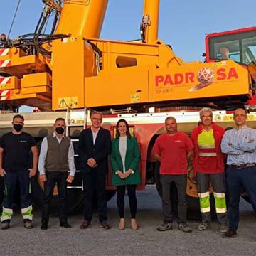 Grues Padrosa Puts Two New Tadano AC 4.100l-1 Cranes Into Operation