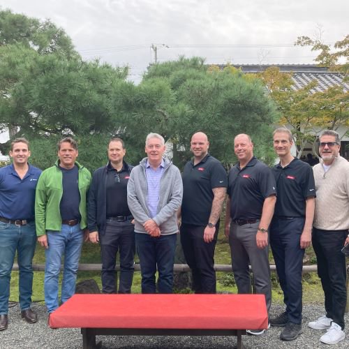 Canadian customer GUAY, distributor Cropac explore Tadano facilities, discover new models in Japan