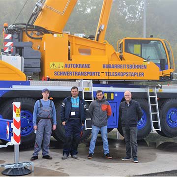 I & H Kran Puts New AC 100-4L And AC 220-5 All Terrain Cranes Into Operation