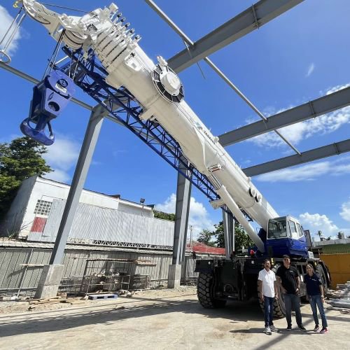 GEO-Transport & Construction expands Rough Terrain Crane fleet in The Philippines with delivery of new GR-1450EX models from Monark Equipment Corporation