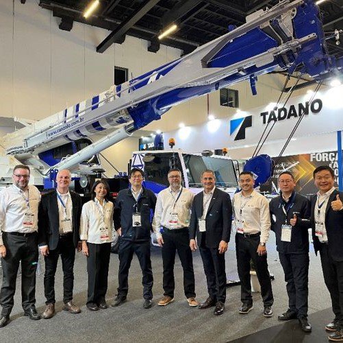 Tadano Pan American team presents Tadano Quality at M&T Expo 2024 in Brazil