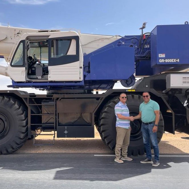 Tadano fleet grows in Algeria with first GR-900EX-4 delivery to Sarl Meliah Makoudi Services