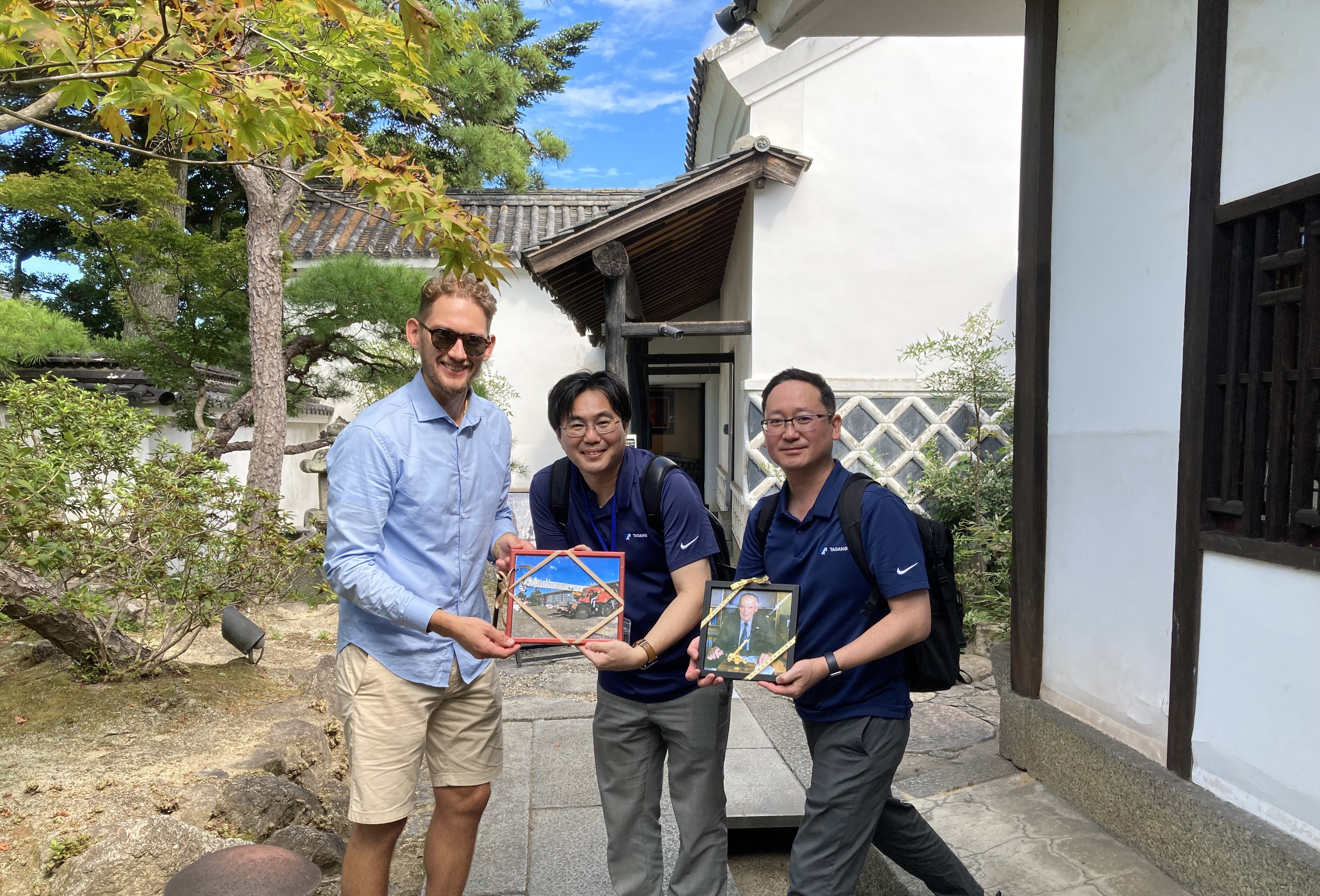 Finnish Crane Association Visits TADANO, Brings Historic Connection