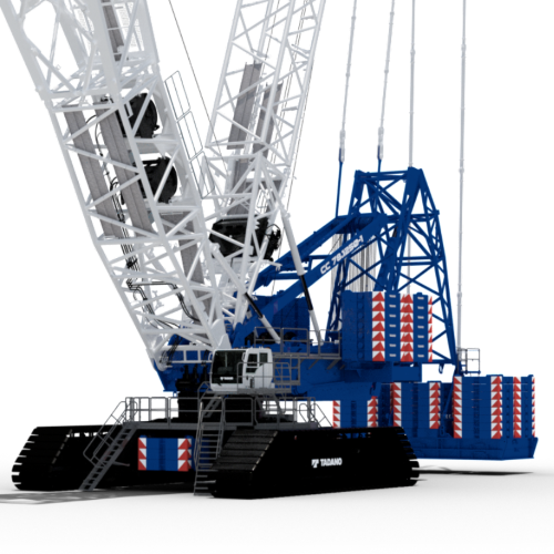 The New CC 78.1250-1 Lattice Boom Crawler Crane