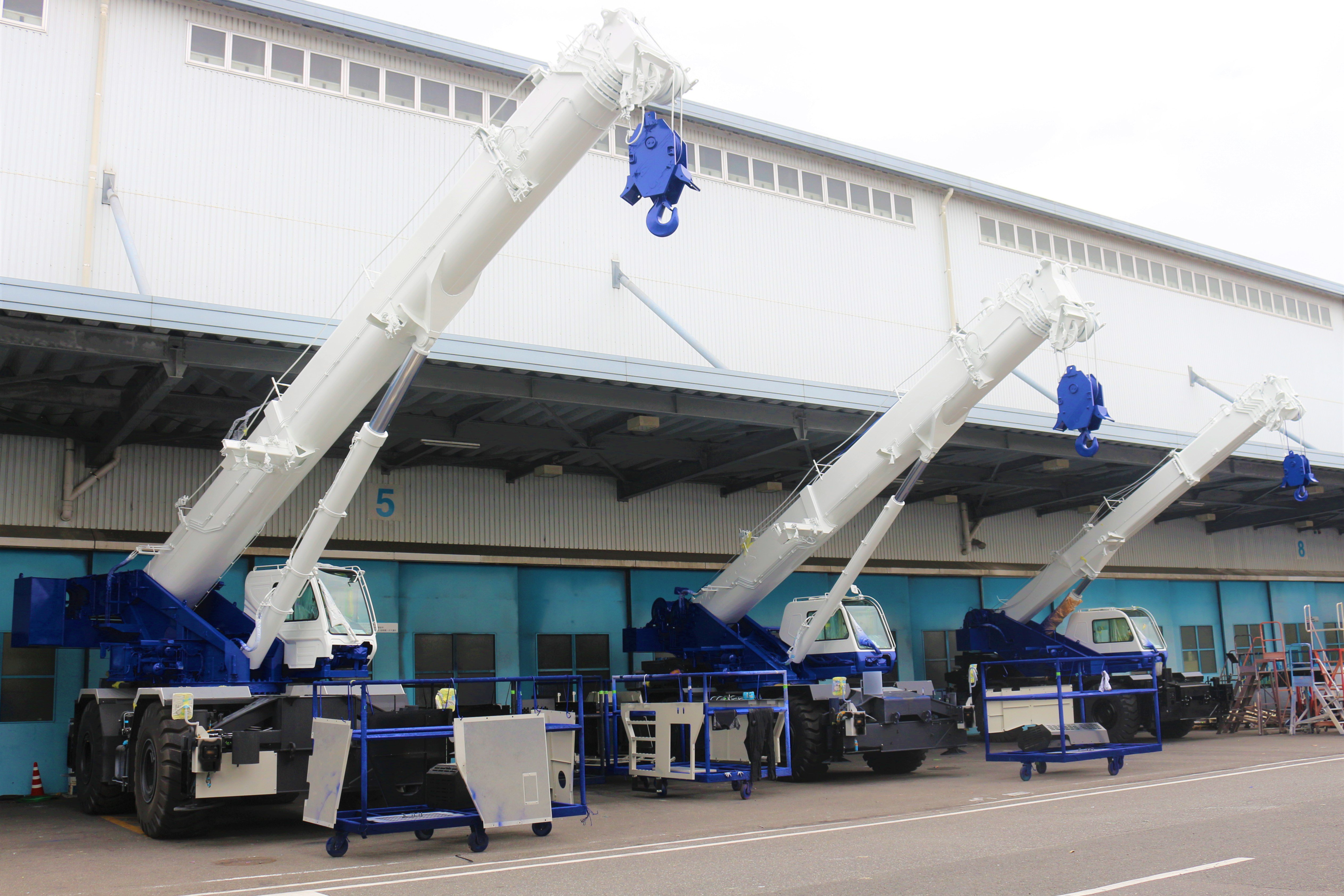 Paint shop at the Shido Plant